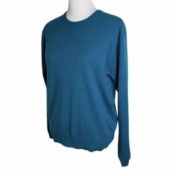 White Wheeler & Martha Cashmere Crewneck Sweater - Picture 6 of 8